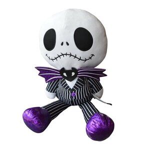 NEW Jack Skellington Plush Toy Tim Burtons The Nightmare Before Christmas Disney